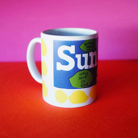 sunkist - witness to the light for john 23 and j.f.k. mug
