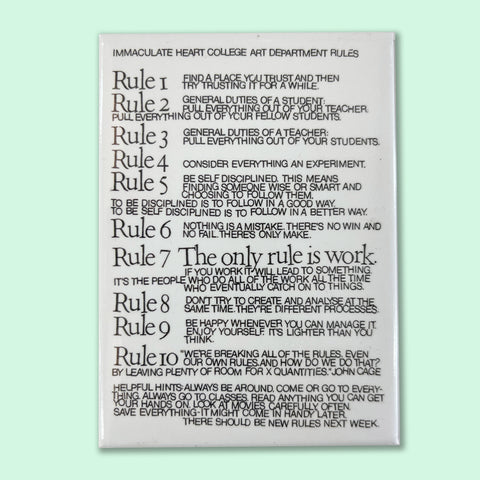 Ten Rules Magnet
